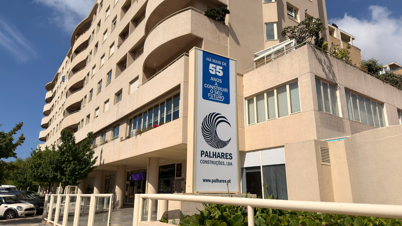 Letras caixa iluminadas